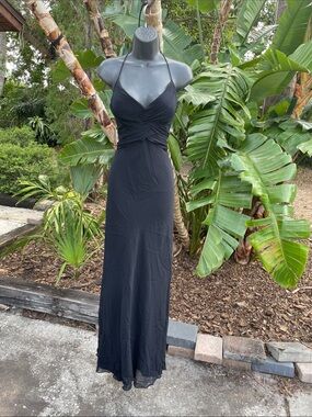 Cache | Dresses | Cache Black And Pink Satin Zebra Print Maxi Dress |  Poshmark